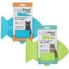 LickiMat Variety Pack Slow Feeder Cat Lick Mat, Green & Turquoise, 2 Count -Pawfect Care 654654 MAIN. AC SS1800 V1667241349