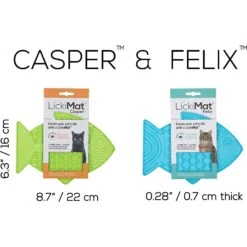 LickiMat Variety Pack Slow Feeder Cat Lick Mat, Green & Turquoise, 2 Count 9 LickiMat Variety Pack Slow Feeder Cat Lick Mat, Green & Turquoise, 2 Count -Pawfect Care 654654 PT2. AC SS1800 V1668530683