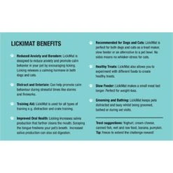 LickiMat Variety Pack Slow Feeder Cat Lick Mat, Green & Turquoise, 2 Count 11 LickiMat Variety Pack Slow Feeder Cat Lick Mat, Green & Turquoise, 2 Count -Pawfect Care 654654 PT8. AC SS1800 V1668456884
