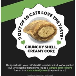 PetHonesty Dual Texture Hairball Support Chews Supplement For Cats -Pawfect Care 658582 PT2. AC SS1800 V1697583134