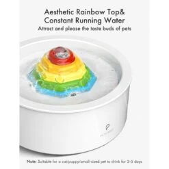 Petlibro Ceramic Cat Water Fountain, 50-oz -Pawfect Care 661158 PT2. AC SS1800 V1665174353