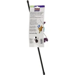 KONG Active Feather Teaser Cat Toy, Color Varies -Pawfect Care 66578 PT4. AC SS1800 V1603159893