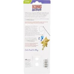 KONG Active Feather Teaser Cat Toy, Color Varies -Pawfect Care 66578 PT8. AC SS1800 V1602882679