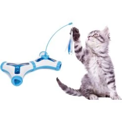Pet Life Kitty-Tease Interactive Cognitive Training Puzzle Cat Toy Tunnel Teaser -Pawfect Care 667382 PT1. AC SS1800 V1665607701