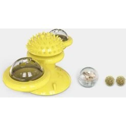 Pet Life 'Windmill' Rotating Suction Cup Spinning Cat Toy -Pawfect Care 667670 PT3. AC SS1800 V1665606744