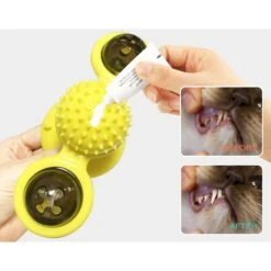 Pet Life 'Windmill' Rotating Suction Cup Spinning Cat Toy -Pawfect Care 667670 PT5. AC SS1800 V1665604373