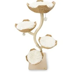 Mau Lifestyle Ivy Cat Tree, White, Large 12 Mau Lifestyle Ivy Cat Tree, White, Large -Pawfect Care 674790 PT3. AC SS1800 V1665780747