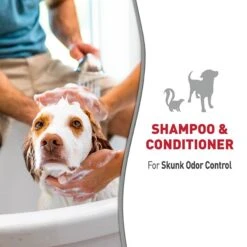 Nature's Miracle Skunk Odor Control Lavender Scent Dog Shampoo & Conditioner, 32-oz Bottle -Pawfect Care 679230 PT3. AC SS1800 V1666129975