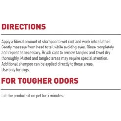 Nature's Miracle Skunk Odor Control Lavender Scent Dog Shampoo & Conditioner, 32-oz Bottle -Pawfect Care 679230 PT6. AC SS1800 V1666185560
