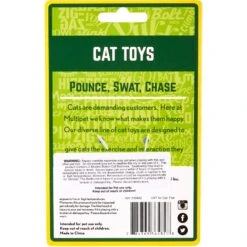 Multipet Look Who's Talking Fish Plush Cat Toy With Catnip -Pawfect Care 68013 PT3. AC SS1800 V1527256341