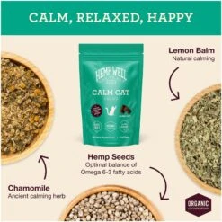 Hemp Well Calming Soft Chew Supplement For Cats, 60 Count -Pawfect Care 685182 PT1. AC SS1800 V1700690450