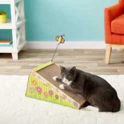 Fat Cat Big Mama's Scratch 'N Play Ramp Cat Toy -Pawfect Care 68607 PT8. AC SS1800 V1506968108