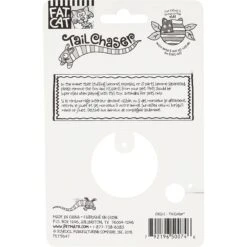 Fat Cat Classic Tail Chaser Cat Toy, Color Varies -Pawfect Care 68611 PT3. AC SS1800 V1525718650