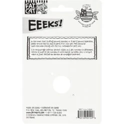 Fat Cat Eeeks! Cat Toy With Catnip, Color Varies, 1 Count -Pawfect Care 68613 PT3. AC SS1800 V1525718679