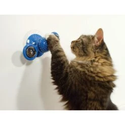 Pets Know Best Purrfect Spinner Cat Toy, Blue -Pawfect Care 691606 PT3. AC SS1800 V1667518876