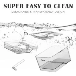 PetNF Transparent Cat Water Drinking Fountain -Pawfect Care 693830 PT5. AC SS1800 V1667865641