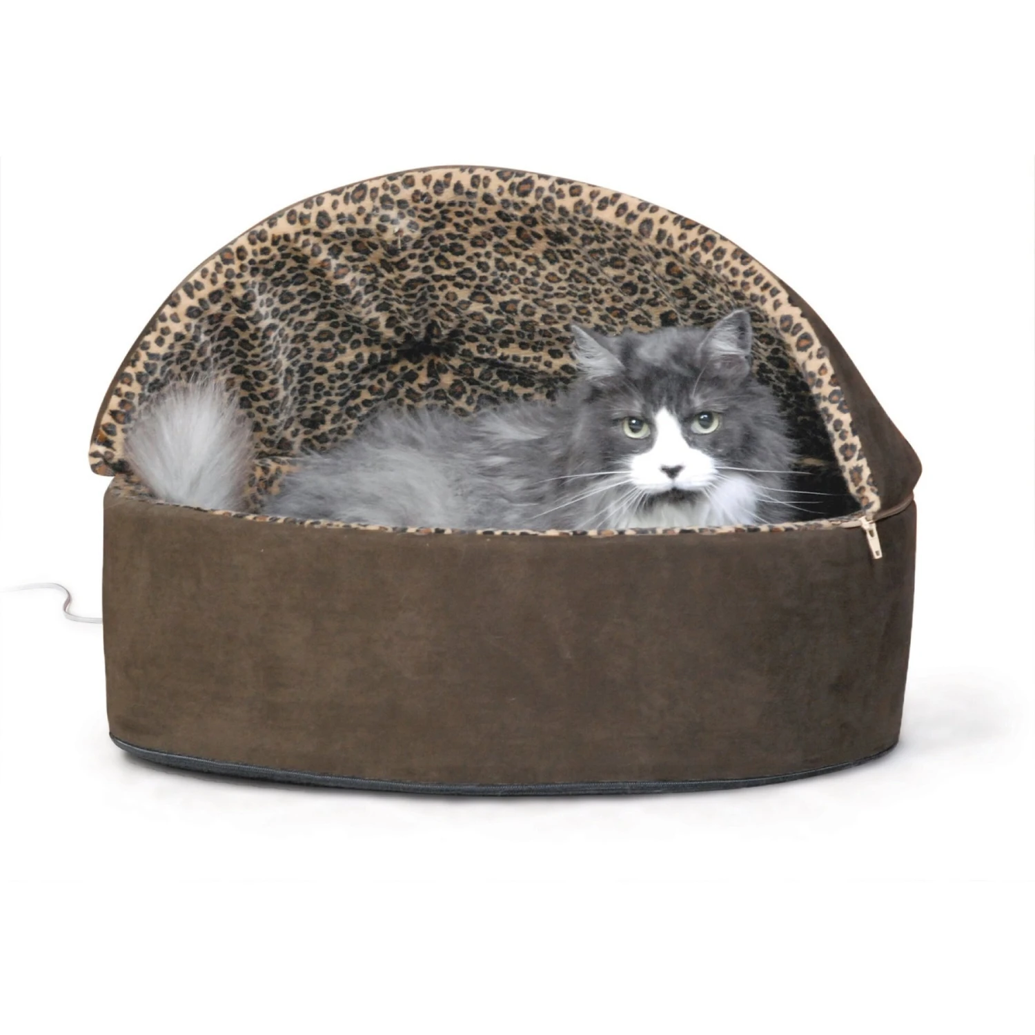 K&H Pet Products Thermo-Kitty Bed Deluxe Indoor Heated Cat Bed 3 K&H Pet Products Thermo-Kitty Bed Deluxe Indoor Heated Cat Bed