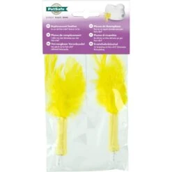 PetSafe Peek-A-Bird Replacement Feather Cat Toy, Yellow, 2 Count -Pawfect Care 696502 PT6. AC SS1800 V1667353480