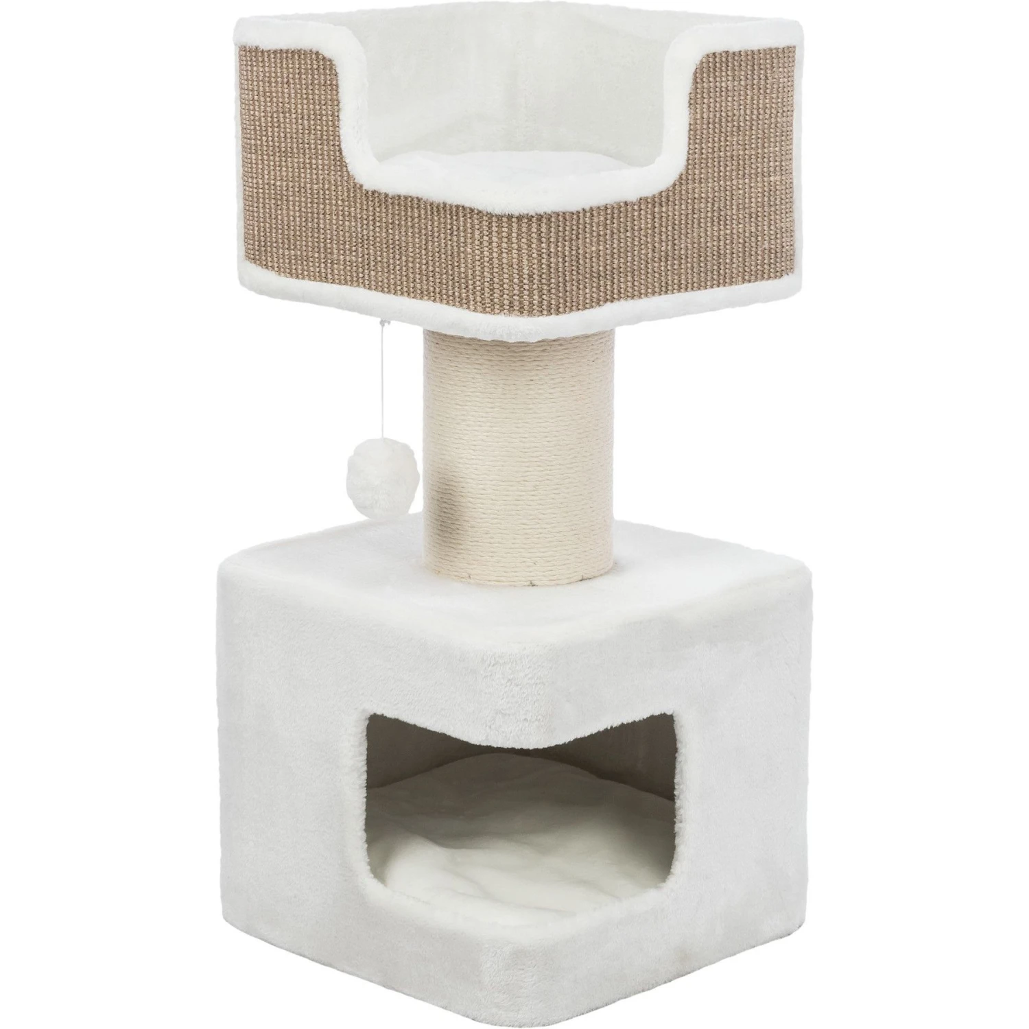 TRIXIE Ava Cat Scratching Post, XX-Large, Brown/White 3 TRIXIE Ava Cat Scratching Post, XX-Large, Brown/White