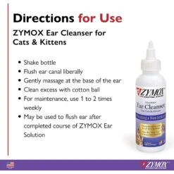 Zymox Enzymatic Cat & Kitten Ear Cleanser, 1-oz Tube 11 Zymox Enzymatic Cat & Kitten Ear Cleanser, 1-oz Tube -Pawfect Care 705446 PT3. AC SS1800 V1671720949