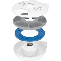Catit Pixi Smart 6-Meal Cat Feeder 12 Catit Pixi Smart 6-Meal Cat Feeder -Pawfect Care 706126 PT4. AC SS1800 V1668024107