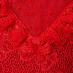 Frisco Red Ruffle Dog & Cat Dress + Headpiece -Pawfect Care 707286 PT6. AC SS1800 V1689271359