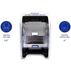 Closer Pets MiBowl Microchip Dog & Cat Feeder, White & Black -Pawfect Care 710014 PT4. AC SS1800 V1668186884