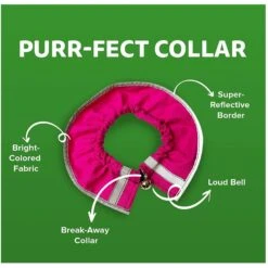Prey Saver Break Away Cat Collar, One Size -Pawfect Care 710062 PT5. AC SS1800 V1668809601