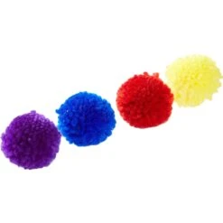 Ethical Pet Wool Pom Poms Cat Toy With Catnip -Pawfect Care 71326 PT8. AC SS1800 V1498238842