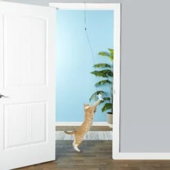 Ethical Pet Door-Able Bouncing Mouse Cat Toy With Catnip, Color Varies -Pawfect Care 71460 PT1. AC SS1800 V1555940904