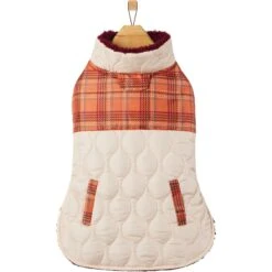 Frisco Medium Weight Fall Plaid Dog & Cat Coat -Pawfect Care 717942 PT3. AC SS1800 V1693234232