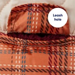 Frisco Medium Weight Fall Plaid Dog & Cat Coat -Pawfect Care 717942 PT6. AC SS1800 V1692202559