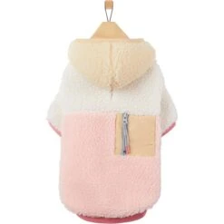 Frisco Colorblock Fleece Dog & Cat Hoodie W/ Pocket -Pawfect Care 718278 PT3. AC SS1800 V1693234302