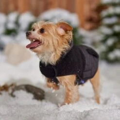 Frisco Heavy Weight Dog & Cat Quilted Hybrid Coat With Sherpa Lining -Pawfect Care 719918 PT7. AC SS1800 V1692376306