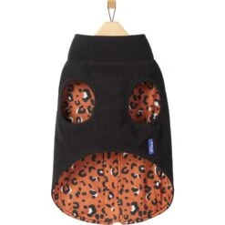 Frisco Light Weight Leopard Print Lined Fleece Dog & Cat Vest -Pawfect Care 720694 PT4. AC SS1800 V1692978494