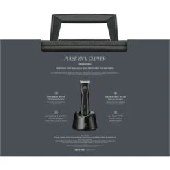 Andis Pulse ZR II 5-Speed Detachable Blade With Removable Lithium Ion Battery Dog Cordless Clipper Kit, Black -Pawfect Care 725502 PT4. AC SS1800 V1673365276