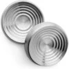 CatGuru Round Stainless Steel Cat & Dog Food Dish, 2 Count -Pawfect Care 730894 MAIN. AC SS1800 V1673015100