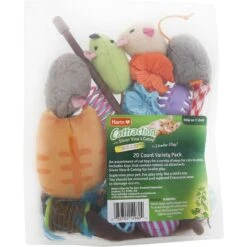 Hartz Cattraction Cat Toys With Catnip Variety Pack, 20 Count -Pawfect Care 731694 PT8. AC SS1800 V1681330124