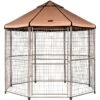 Win World Pet Gazebo Dog Kennel, Earth Taupe, 8-ft 1 Win World Pet Gazebo Dog Kennel, Earth Taupe, 8-ft -Pawfect Care 732814 MAIN. AC SS1800 V1670529236