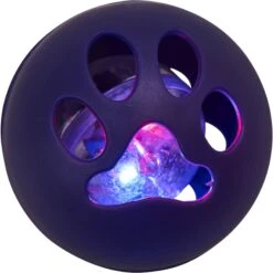 Ethical Pet Kitty Electronic Ball Cat Toy, Blue/Purple, 2 Count -Pawfect Care 736654 PT2. AC SS1800 V1683291457