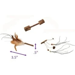 Ethical Pet Cat Chew Toy With Catnip, Assorted -Pawfect Care 736686 PT6. AC SS1800 V1683292259