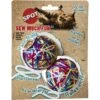 Ethical Pet Sew Much Fun Yarn Ball Cat Toy With Catnip, Multicolor -Pawfect Care 736758 MAIN. AC SS1800 V1683753021