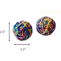 Ethical Pet Sew Much Fun Yarn Ball Cat Toy With Catnip, Multicolor -Pawfect Care 736758 PT6. AC SS1800 V1683816397