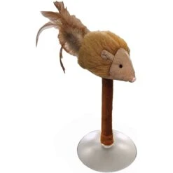 Ethical Pet Squeakeeez Mouse On Suction Cup Plush Cat Toy With Catnip, Assorted -Pawfect Care 736814 PT2. AC SS1800 V1683815172