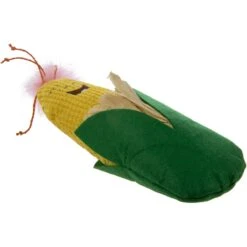 SmartyKat Corny Kicker Jumbo Crinkle Plush Cat Toy With Catnip -Pawfect Care 736878 PT1. AC SS1800 V1672782317