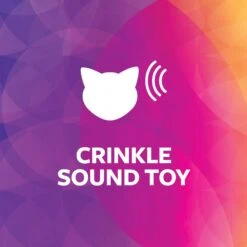 SmartyKat Corny Kicker Jumbo Crinkle Plush Cat Toy With Catnip -Pawfect Care 736878 PT2. AC SS1800 V1672850480