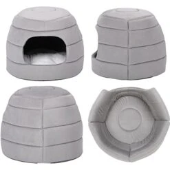 BirdRock Home Cozy 2 In 1 Plush Cat & Dog Bed -Pawfect Care 736958 PT3. AC SS1800 V1670944063