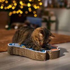 Frisco Holiday Penguin Interactive Maze & Scratch Cardboard Cat Toy With Catnip -Pawfect Care 739766 PT4. AC SS1800 V1695046873