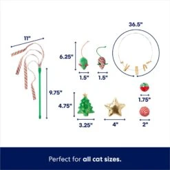 Frisco Holiday Cozy Christmas Sack Variety Pack Cat Toy With Catnip -Pawfect Care 740054 PT2. AC SS1800 V1695046483
