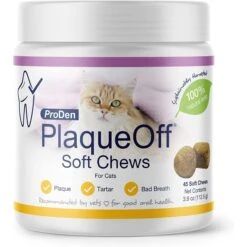 ProDen PlaqueOff Soft Chews Cat Treat, 45 Count